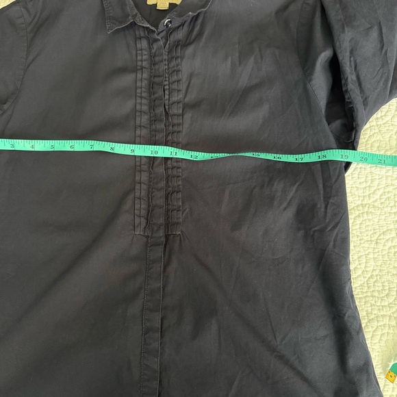 Burberry Men's Dark Gray Casual Button Down Shirt - Picture 8 of 10